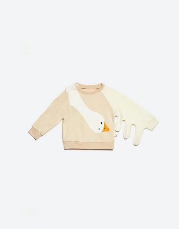Organic Cotton Swan Top