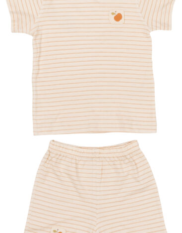 organic cotton pajamas NatureColored Mimi Organic Natural Color