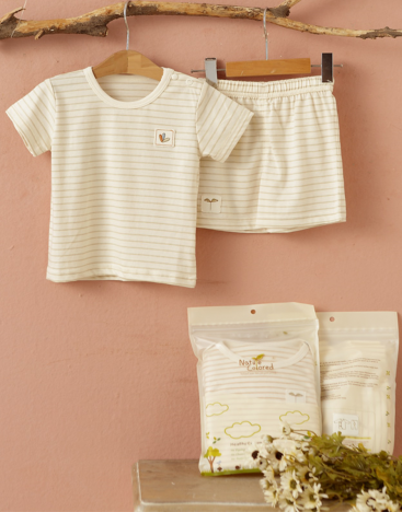 Organic Cotton Short Sleeve Pajamas