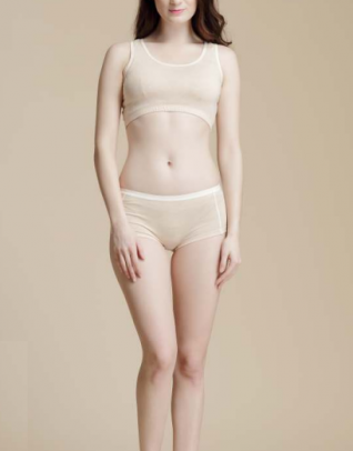 Organic cotton woman Boxer underwear