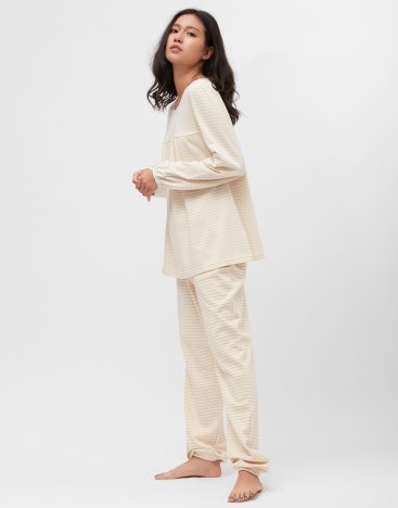 Frill Striped PJ3