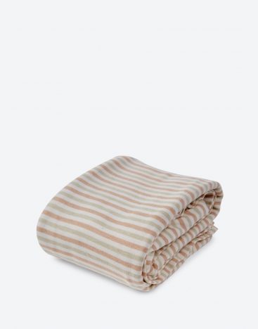 Organic Cotton Striped Bedding Sheet