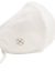 off white organic cotton face mask natural color