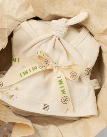 Mimi welcome baby organic cotton body set