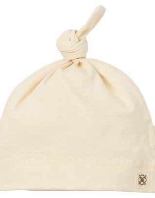 Mimi organic cotton baby hat beanie cap knotted