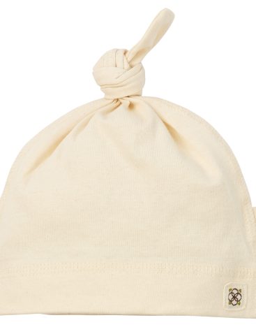 Mimi organic cotton baby hat beanie cap knotted