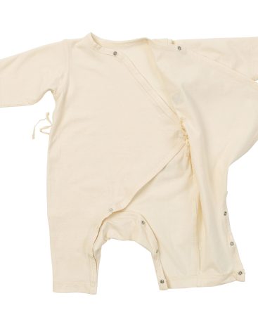 Organic Cotton bodysuit kimono Mimi