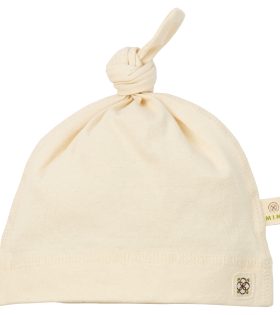 Mimi organic cotton baby hat beanie cap knotted