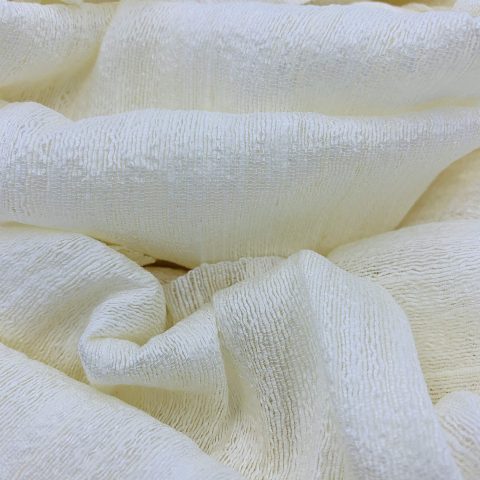 off white natural mulberry silk towel