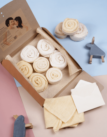 Mimi natural silk giftset