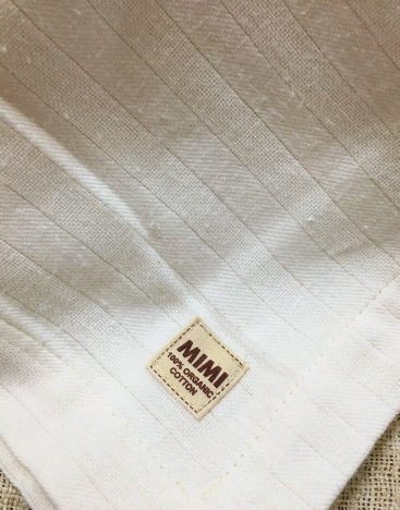 100% muslin organic cotton towel