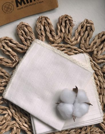 100% organic cotton khăn Mimi Organic