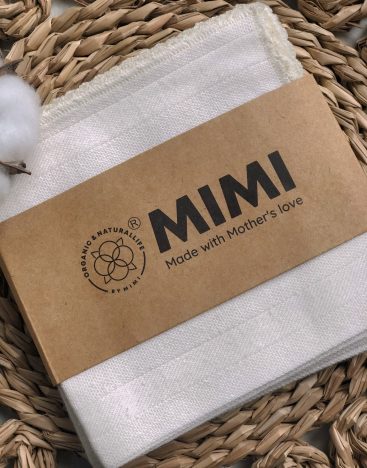 100% organic cotton OCS 100 GOTS Mimi khăn towel