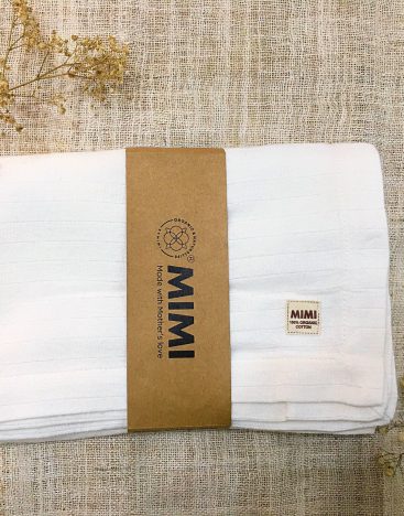 organic cotton muslin towel
